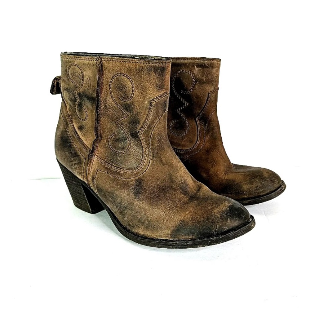 Seychelles booties with cowboy flair